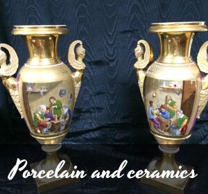 Porcelain and ceramics